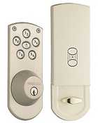 Keyless Entry

Weiser Powerbolt
Side Door
Satin Nickel